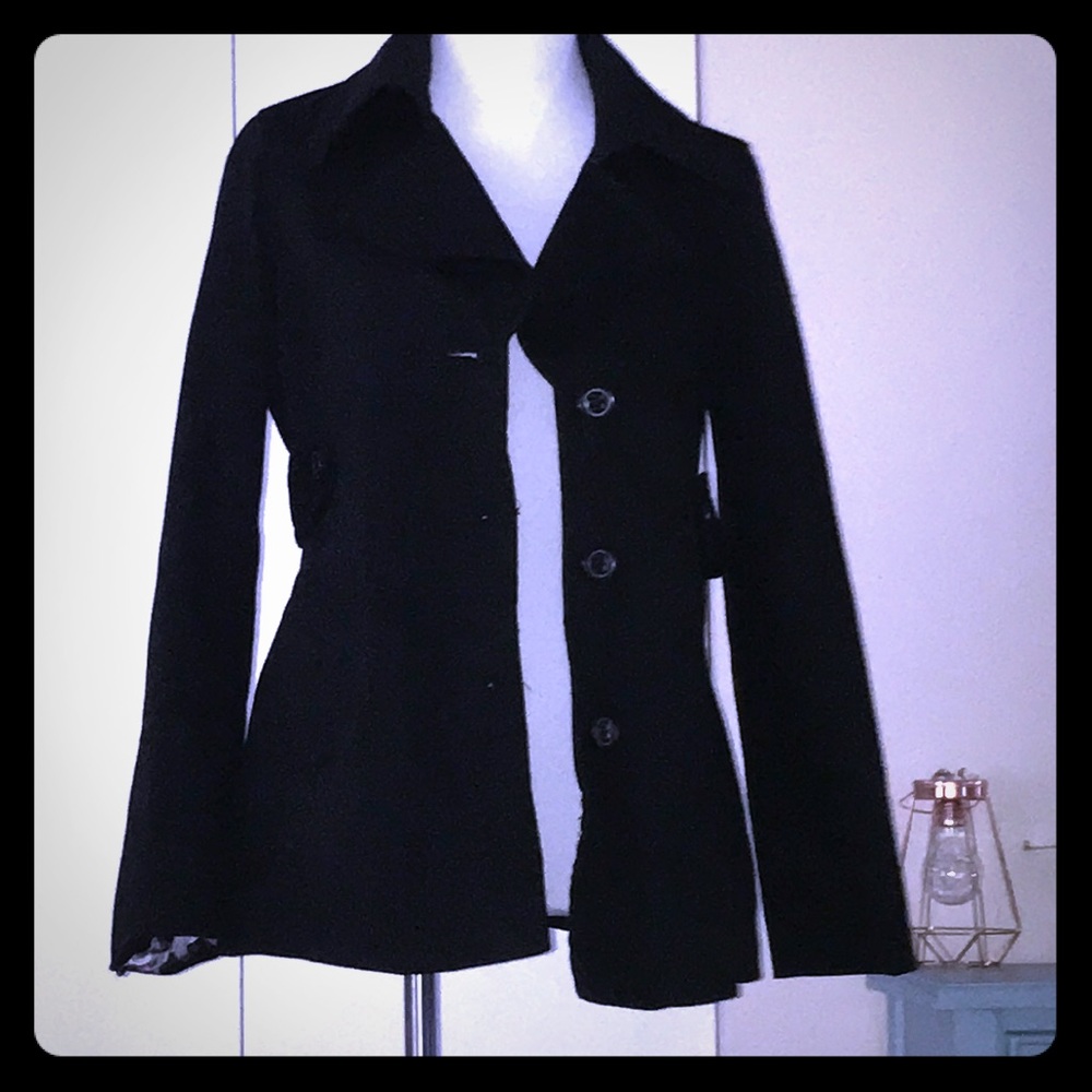 Black Fitted Jacket - image 1